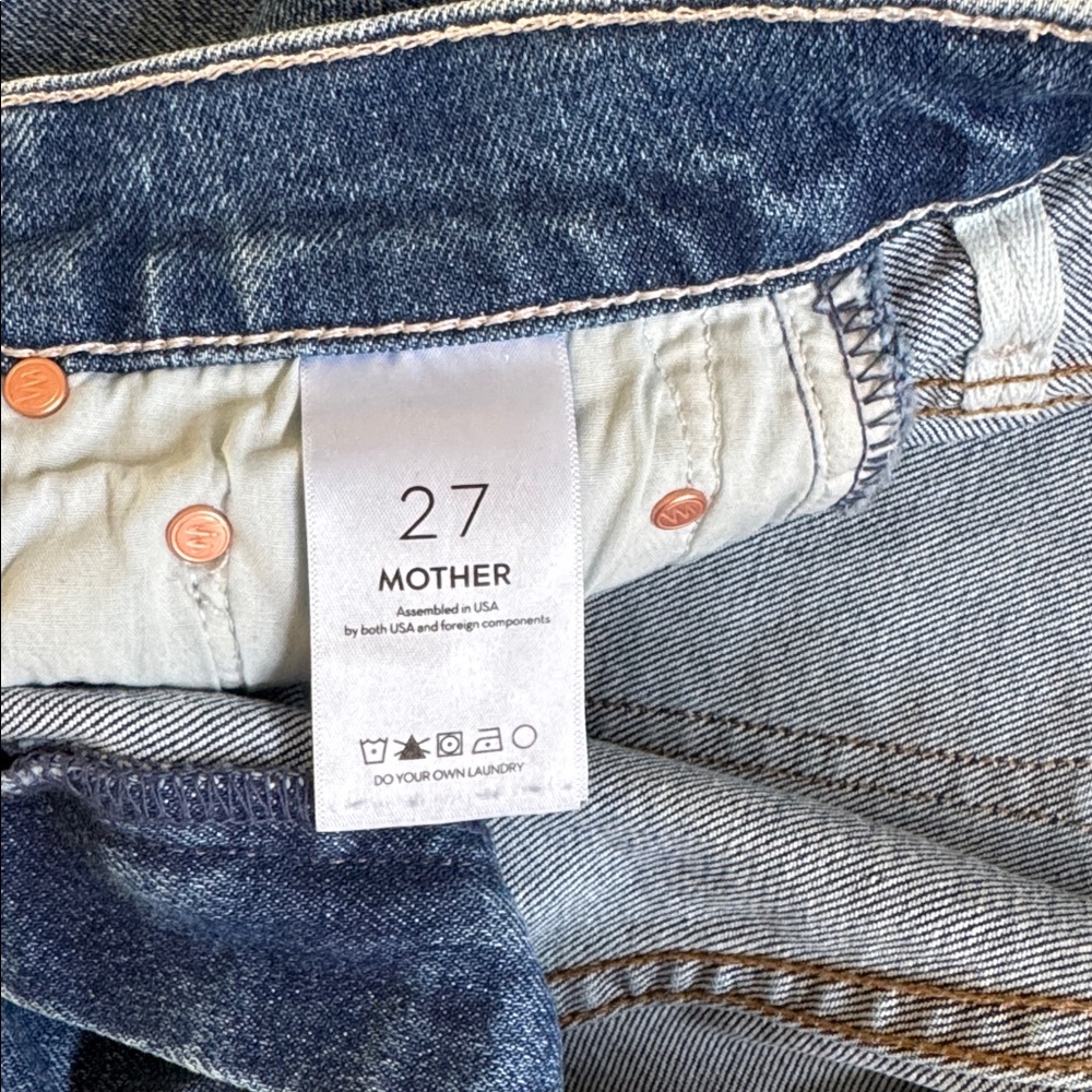 nwt mother lil bookie sneak high waist bootcut - Picture 6 of 11